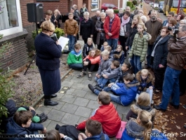 Comité Stolpersteine Gemeente Stadskanaal legt struikelstenen voor vermoorde Joodse inwoners