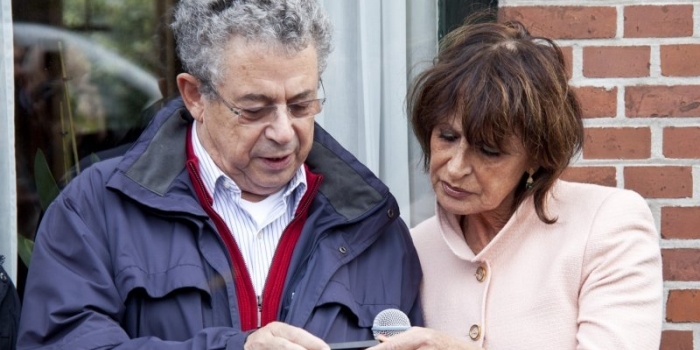 Comité Stolpersteine Gemeente Stadskanaal legt struikelstenen voor vermoorde Joodse inwoners